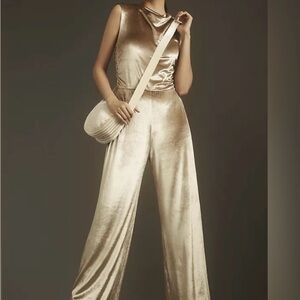 Elegant Champagne Strapless Dress